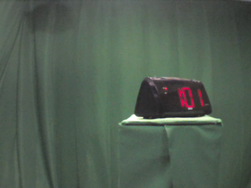 RCA Black Alarm Clock